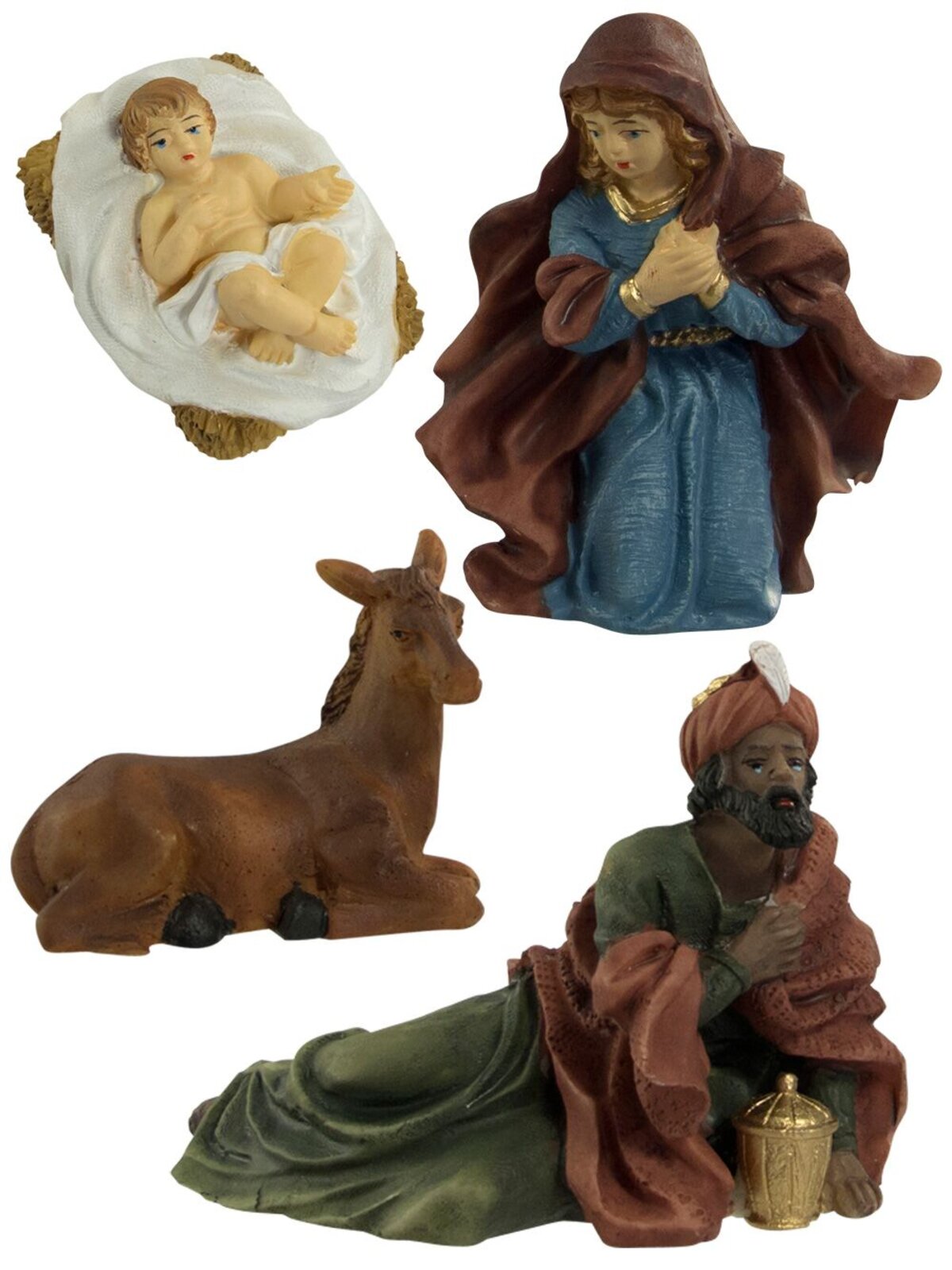 Large 13 Piece Nativity Scene - 47cm (stable) — image 3