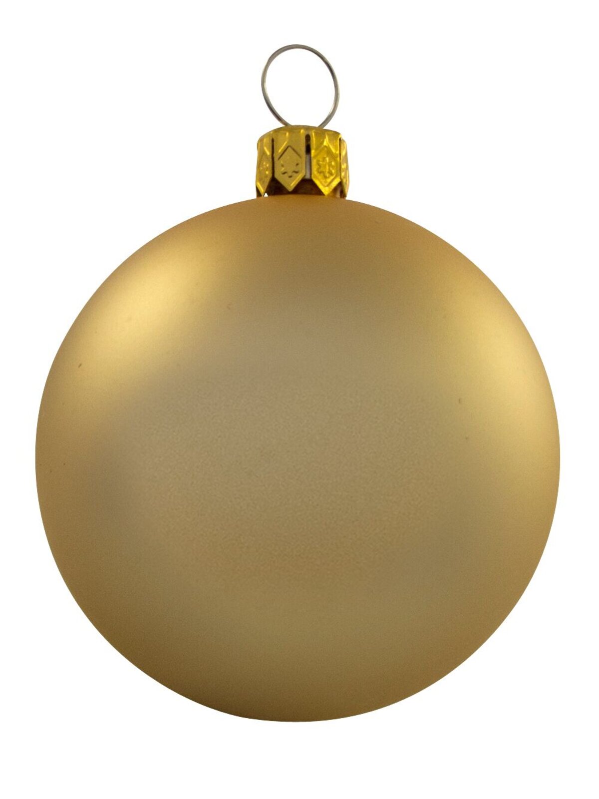 Metallic, Matt & Glittered, Red & Gold Baubles - 12 x 60mm — image 3