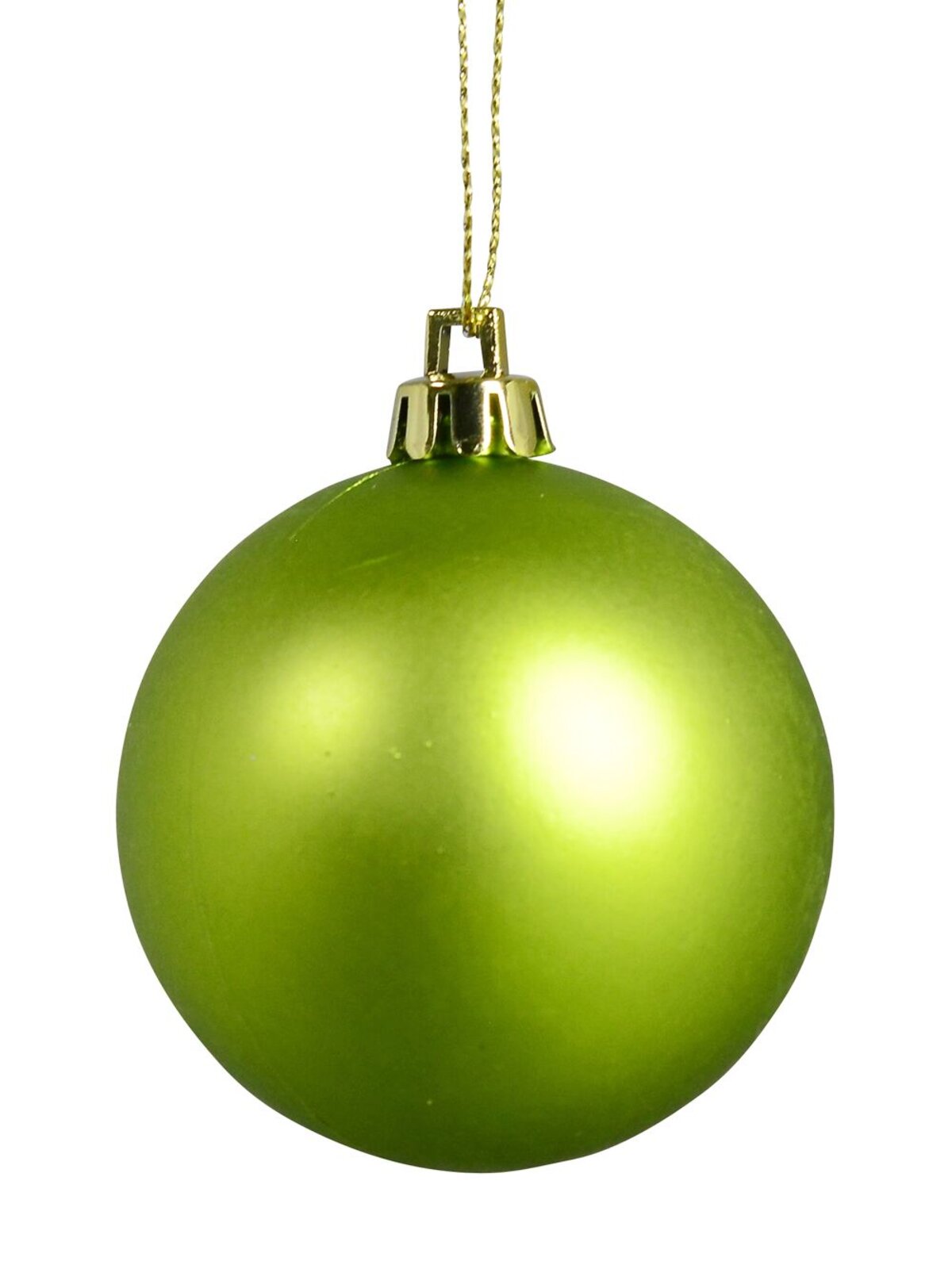 Metallic Red, Gold, Matt Green & Red Glitter Baubles - 16 x 60mm