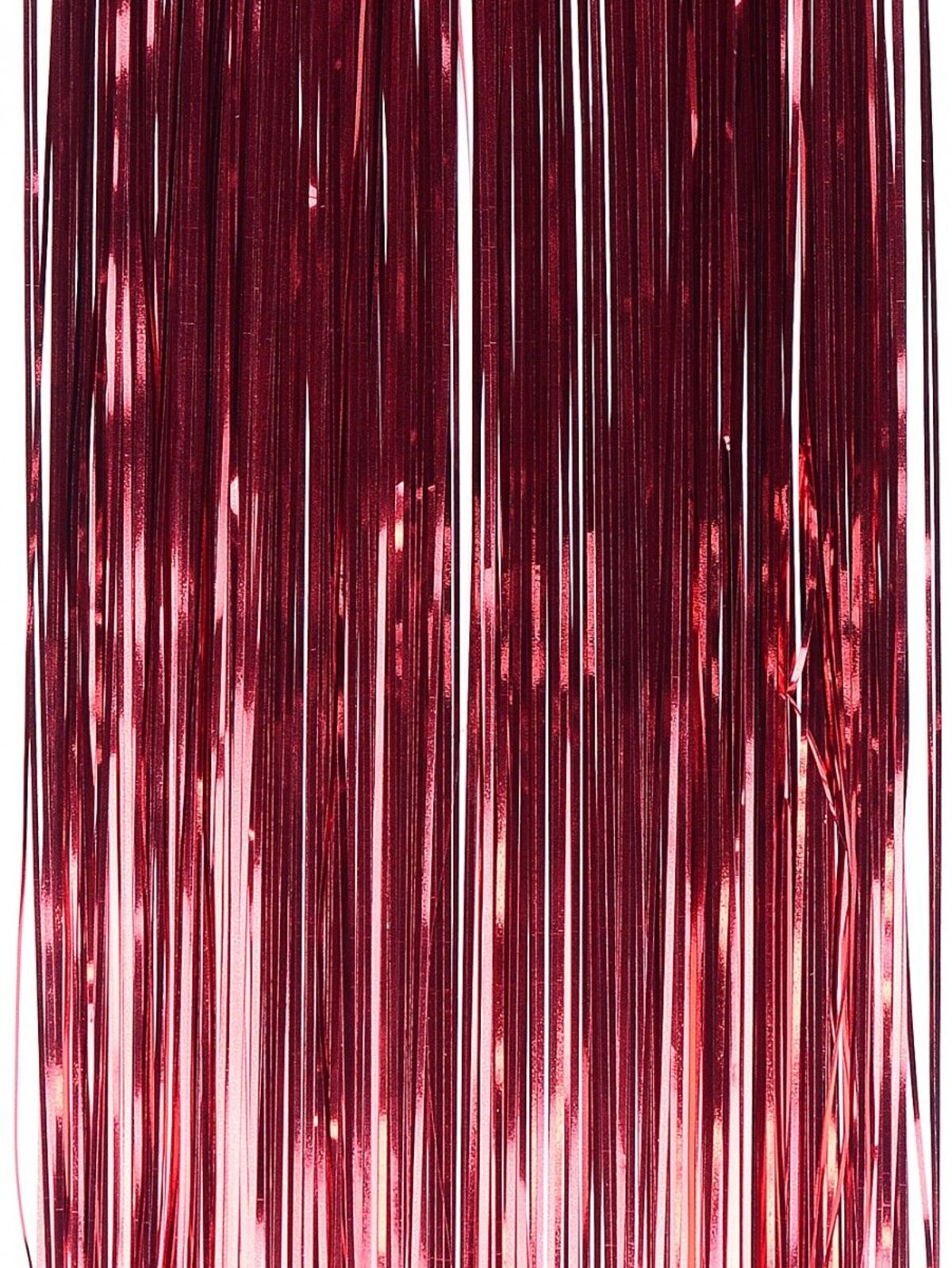 Metallic Red Whimsical Essential Tinsel Lametta | 300x Icicles — image 3