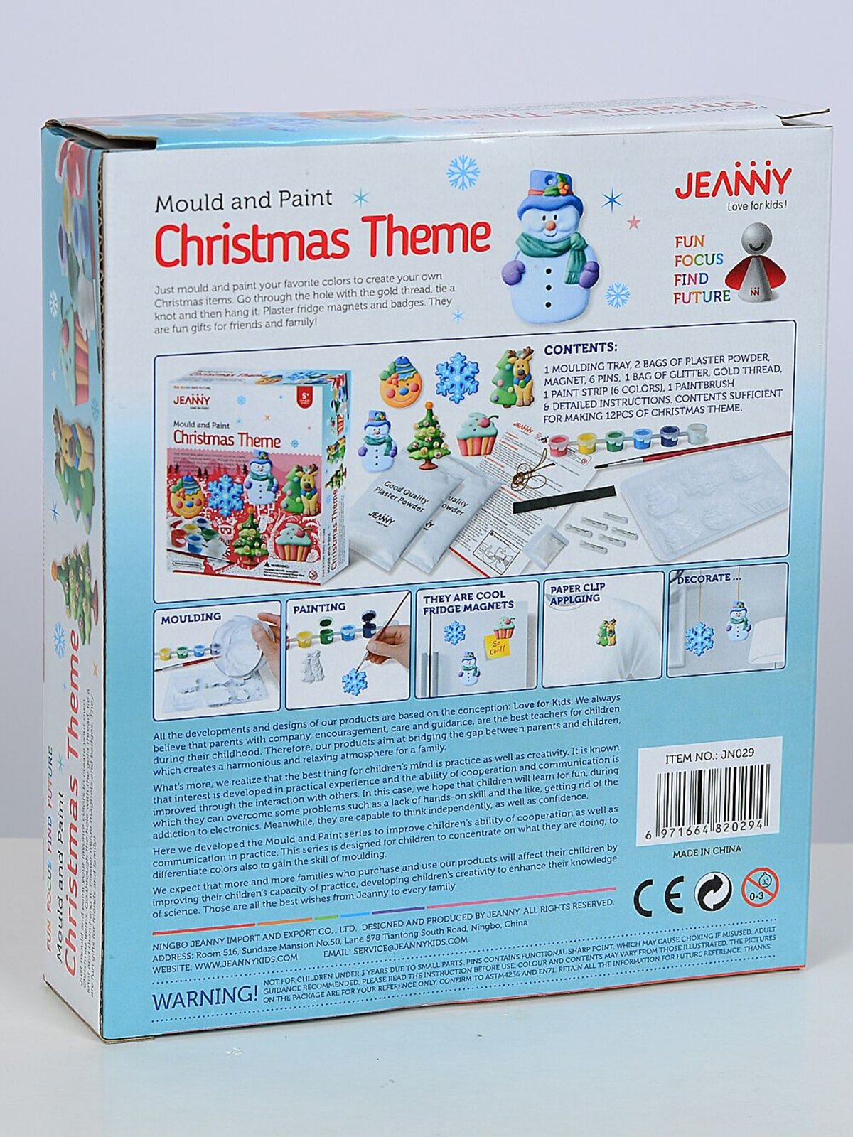 Mould & Paint Christmas Theme Activity Set — image 5