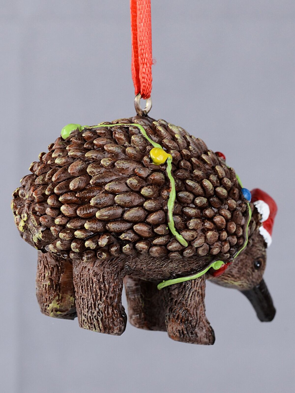 Native Echidna With Fairy Lights Whimsical Essential Ornament | 80mm — image 4