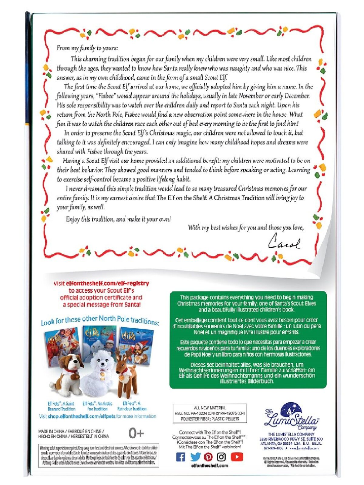 Official Elf On The Shelf: A Christmas Tradition | Boy Scout Elf & Book Set — image 8