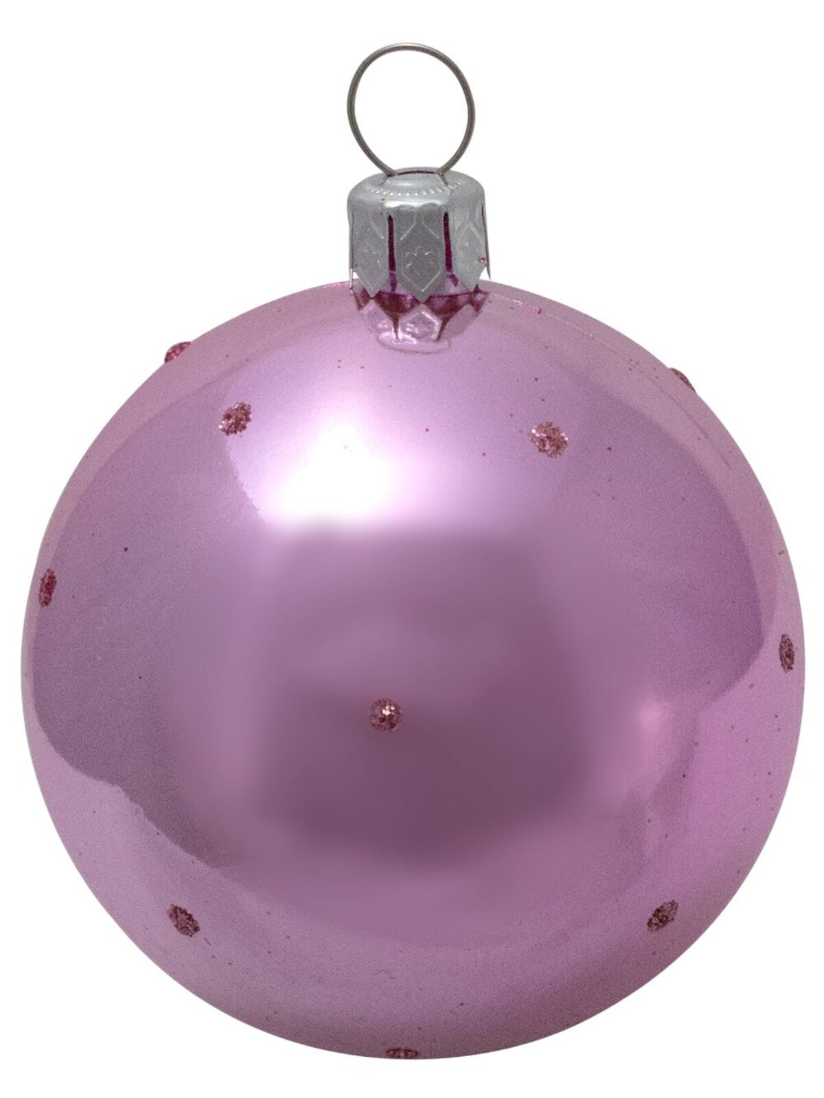 Pink, Peppermint, Fuchsia & Dark Gold Baubles In Assorted Styles - 9 x 60mm  — image 3