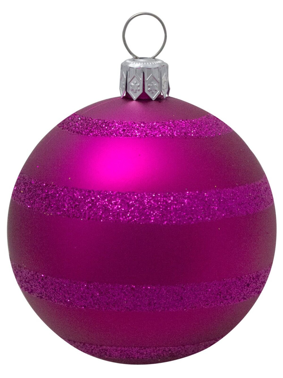 Pink, Peppermint, Fuchsia & Dark Gold Baubles In Assorted Styles - 9 x 60mm  — image 4