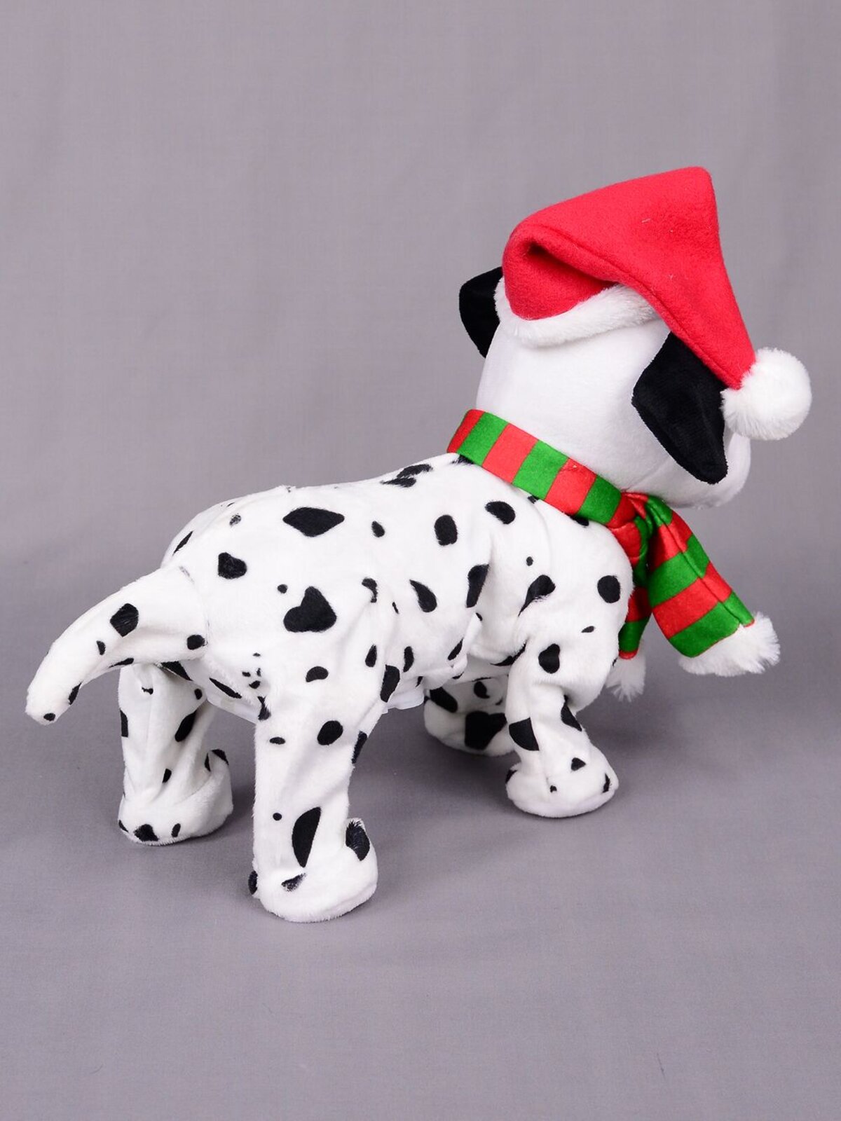 Pouncing Christmas Dalmatian Musical Animation - 35cm