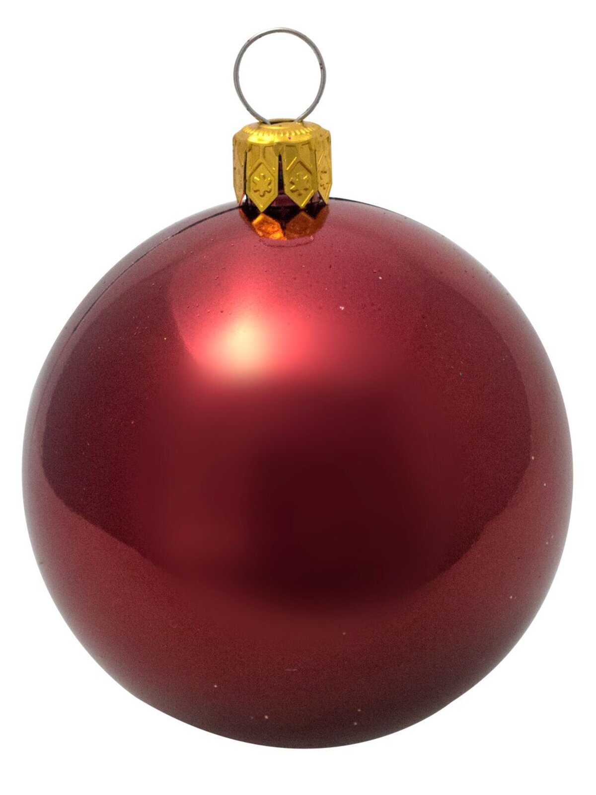 Red Emerald & Gold Bauble & Star Decorations - 34 x 60mm Bauble & 16 x 65mm Star — image 3