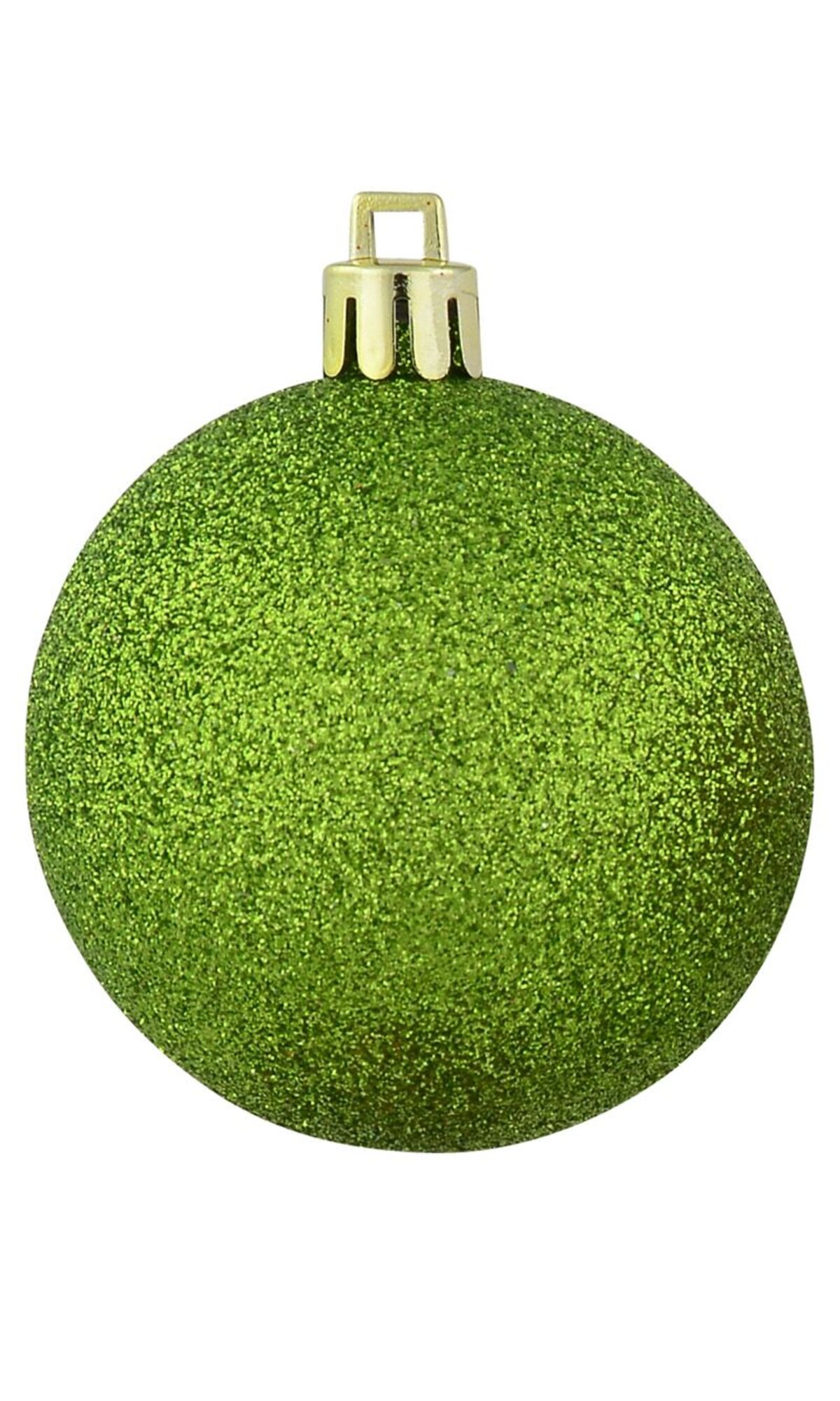 Red & Green Glitter, Matt & Glitter Swirls Baubles - 9 x 60mm