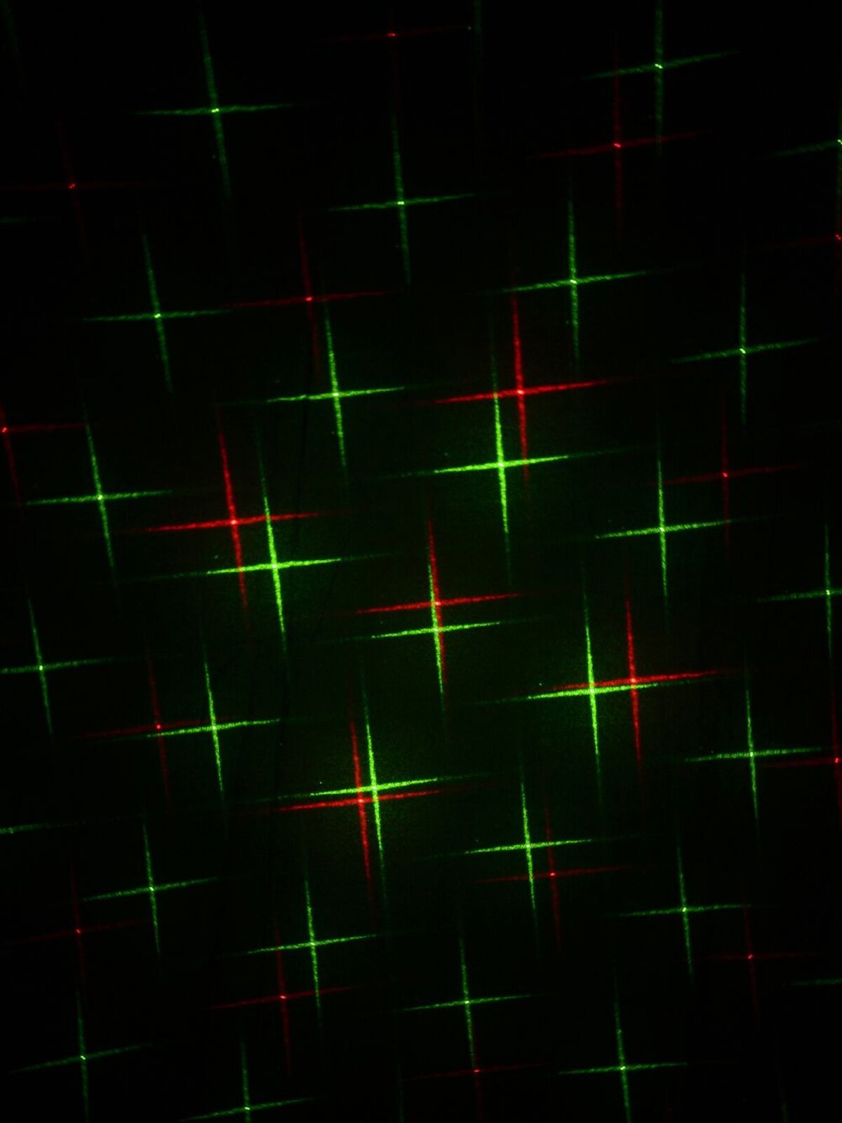 Red & Green Laser Light with Christmas & Halloween Patterns