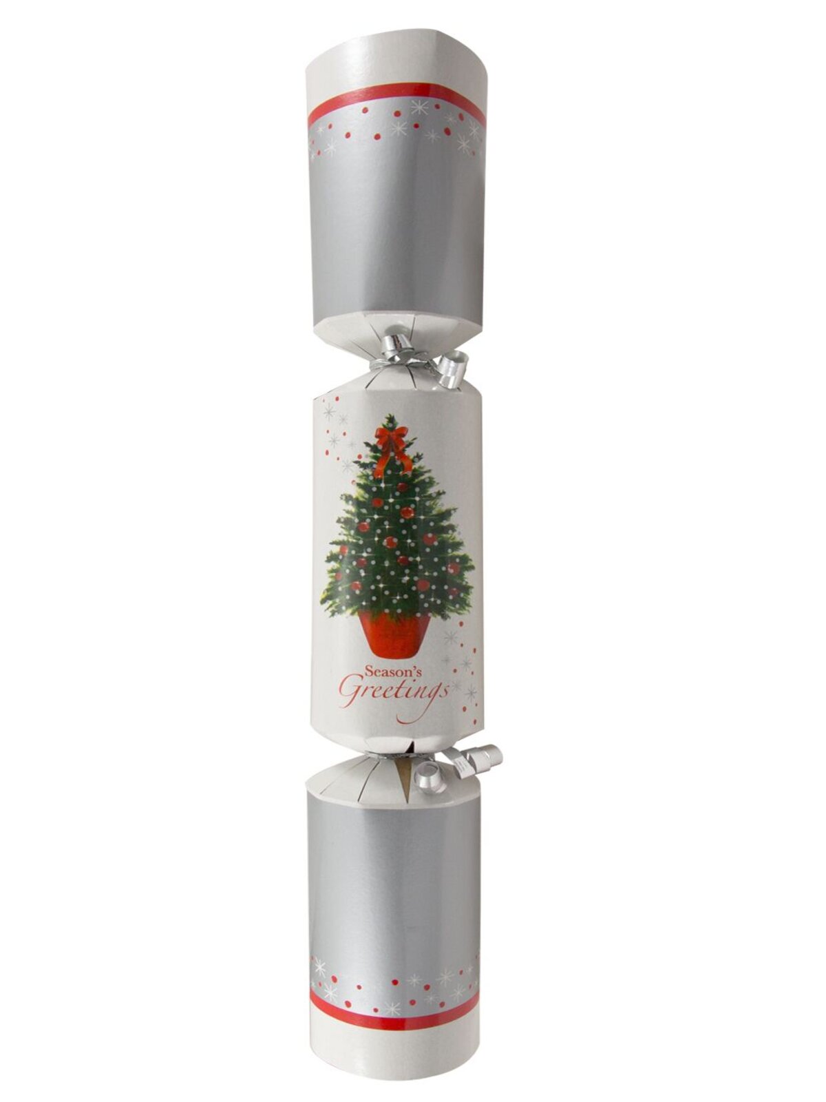 Red With Wreath & Silver With Tree Bon Bons - 12 x 35cm — image 4