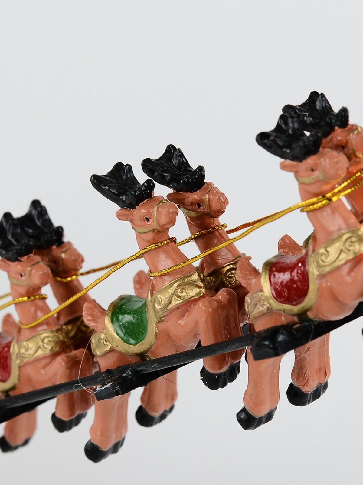 Santa, Sleigh & Reindeers With LEDs Battery Christmas Village Scene - 26cm — image 6