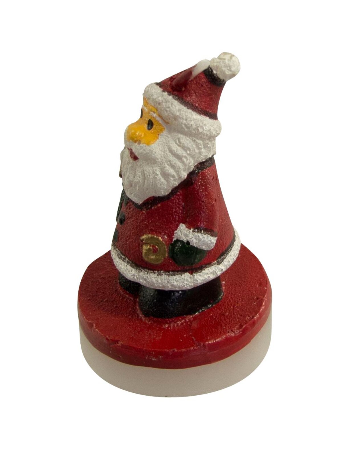 Santa Tea Light Candles Pack - 6 x 60mm