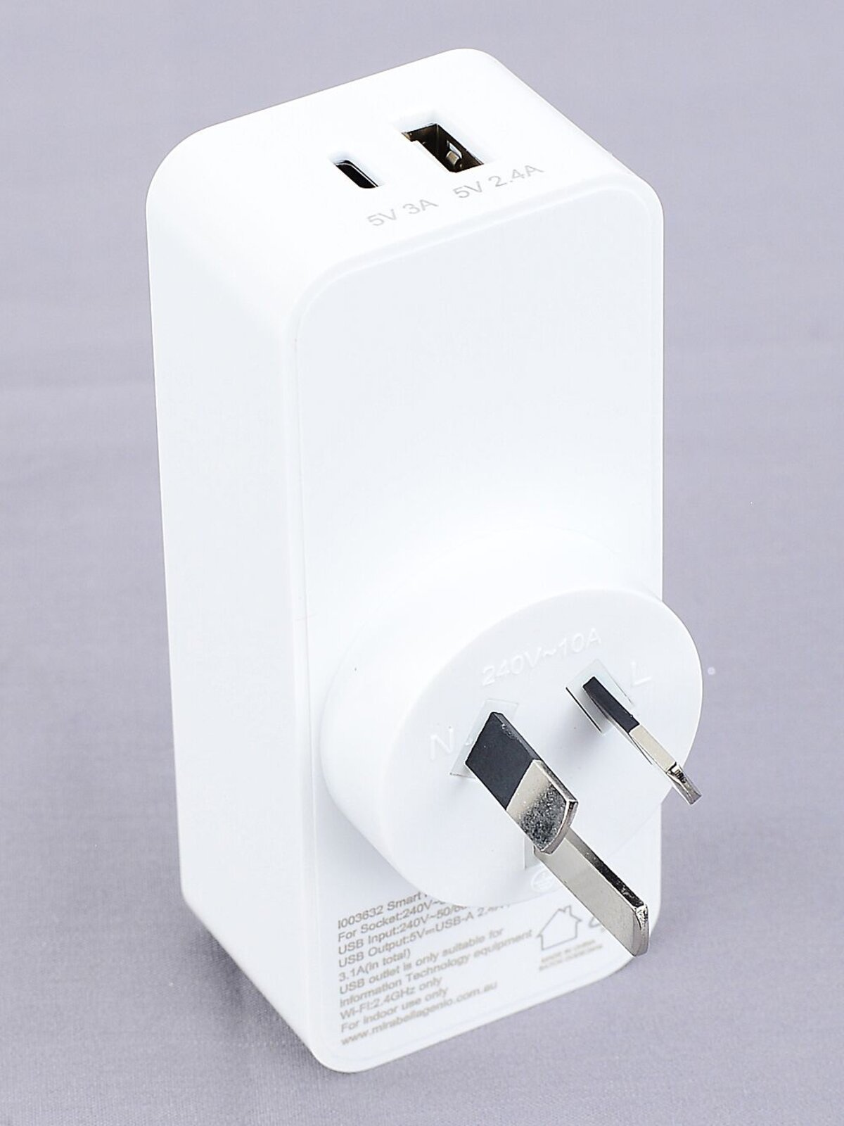 Smart Mirabella Genio WiFi Plug | Single Outlet Expansion USB-A & USB-C Ports — image 5
