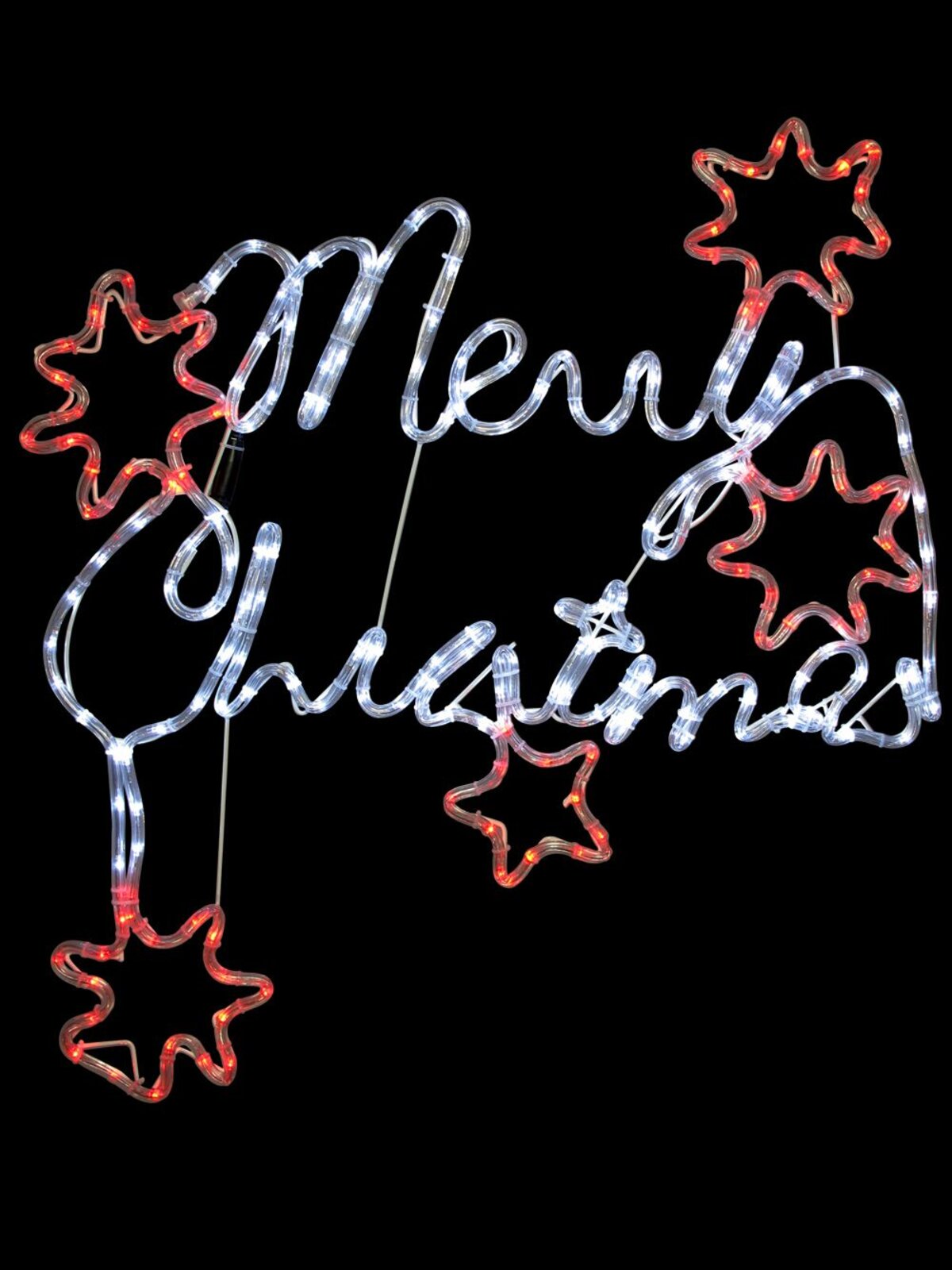 Southern Cross & Merry Christmas LED Rope Light Silhouette - 87cm — image 3