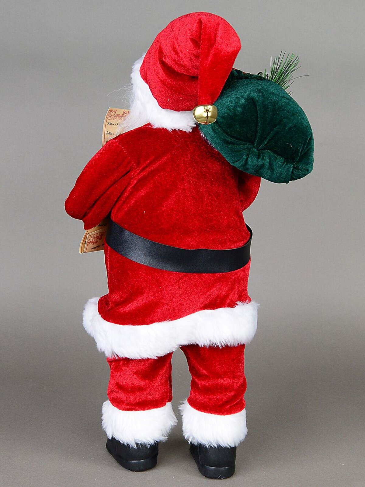 Traditional Father Christmas With Gift Sack & List Decorative Ornament - 46cm — image 5