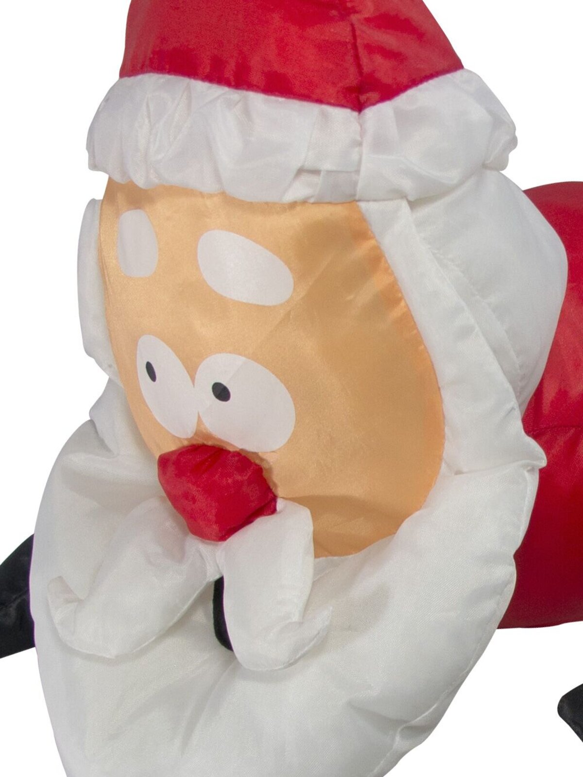 Window Crashing Santa With Kicking Legs Animation - 60cm — image 4