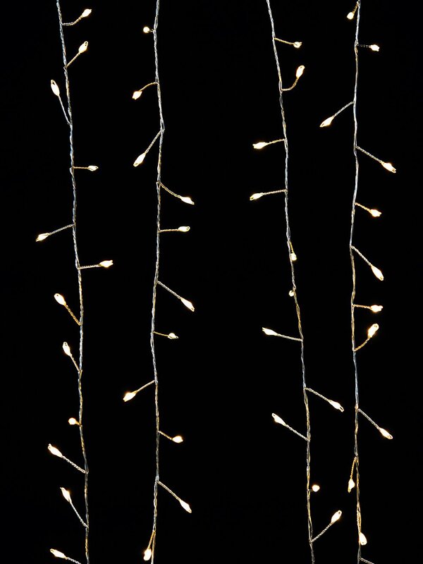 100 Warm White LED Mini Bulb USB Fairy Lights - 2.5m — image 4