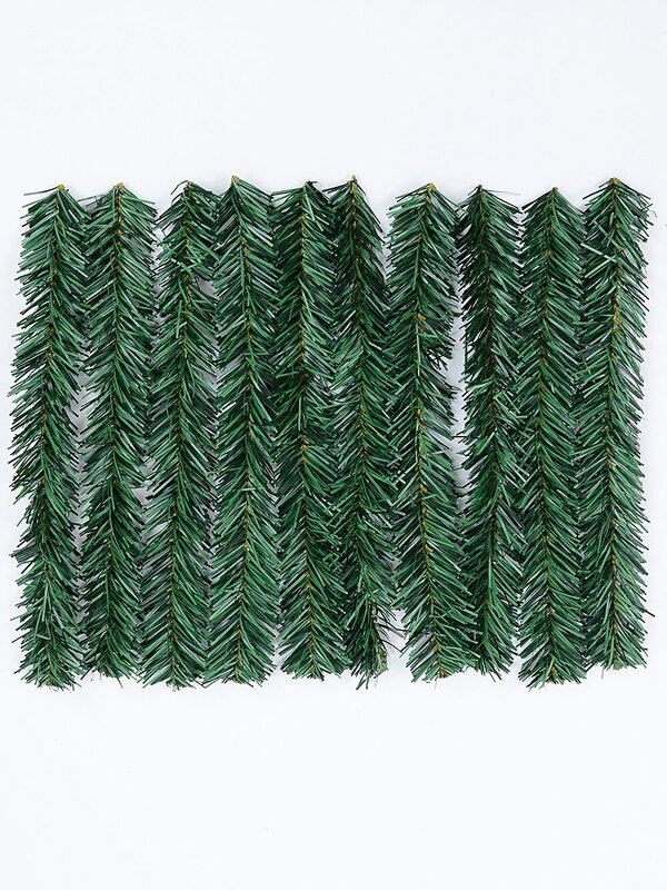 10x Green Reusable Pine Garland & Tree Twist Ties | 30cm — image 3