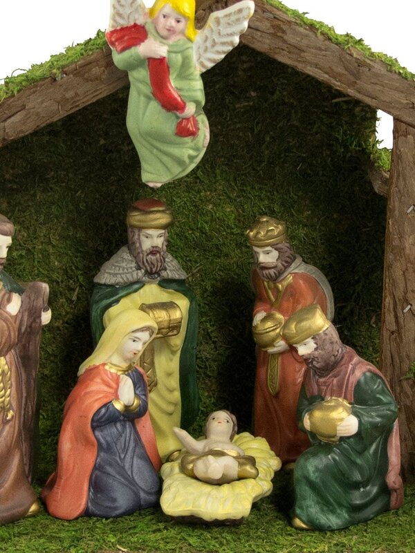 11 Piece Nativity Scene - 38cm (stable) — image 2