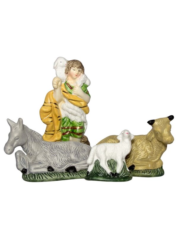 11 Porcelain Piece Nativity Set - 9cm ( Joseph ) — image 11