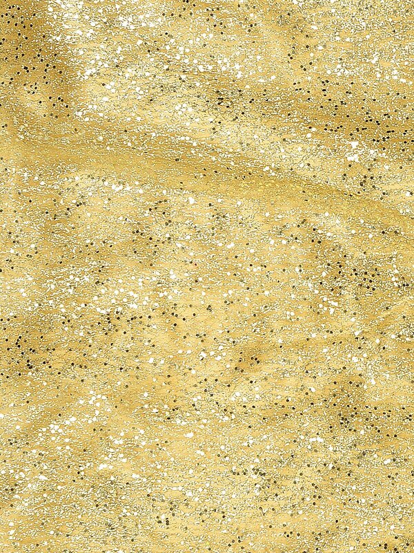 1.2m Metallic Gold Sequin & Glitter Starburst Christmas Tree Skirt