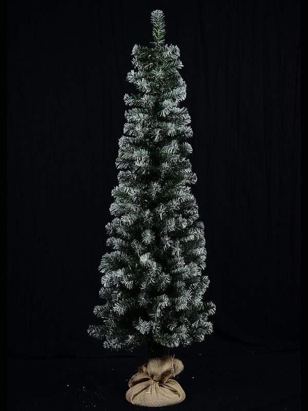 1.5m Whitetip Fir Slim Christmas Tree With 212 Tips — image 2