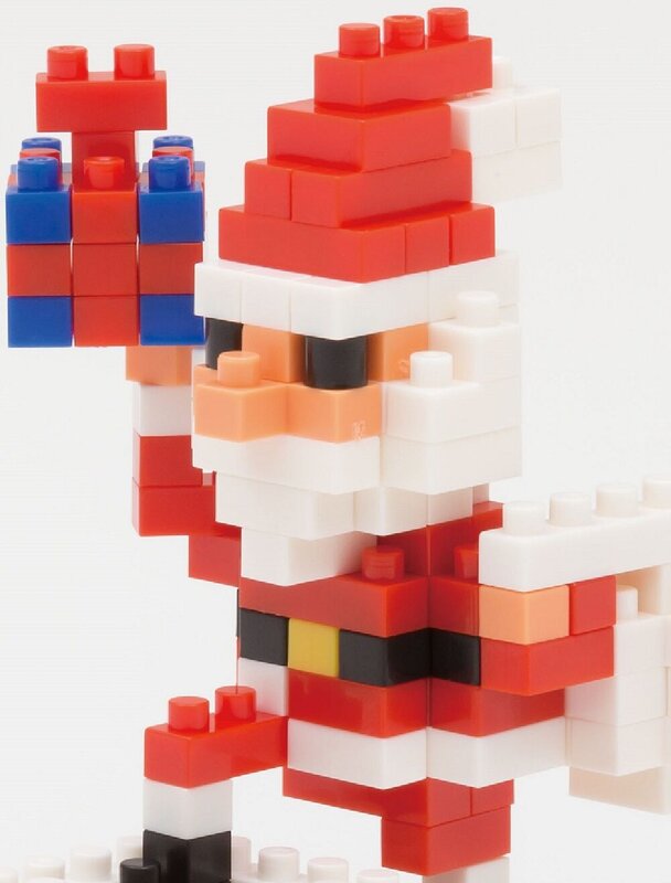160 Piece Nanoblocks Santa Claus On The Chimney NBC_127 — image 2