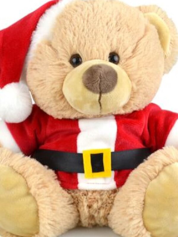 16cm My Buddy Christmas Bear Cute & Cuddly Sitting Plush Toy — image 2