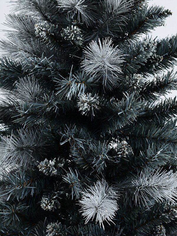 1.8m Gray River Arctic Christmas Tree With 562 Grey & White Tips — image 3