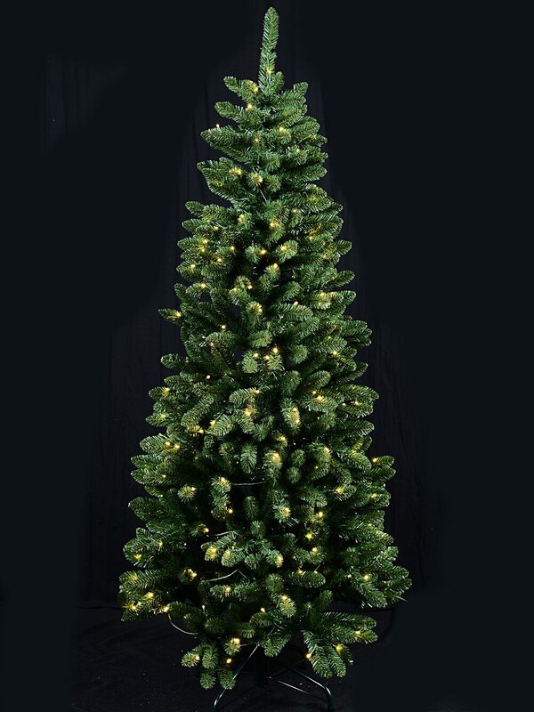 1.8m Pine Gorge Pre-Lit Tree With 602 Tips & 250 Warm White Lights — image 2