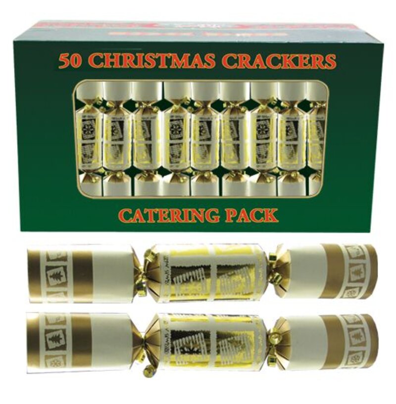 Gold & ivory Bulk Catering Pack Bon Bons  - 50 x 28cm