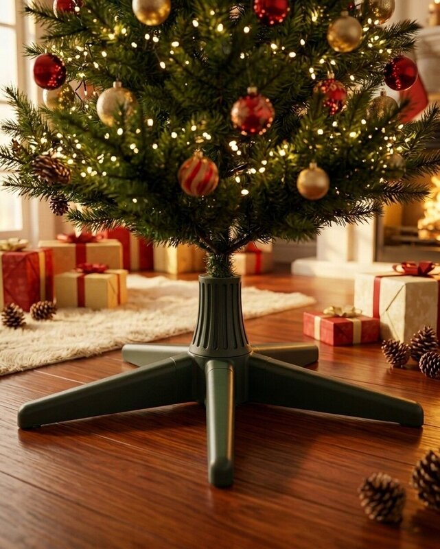 Universal Rotating 360 Artificial Christmas Tree Stand | For 19mm-32mm Pole — image 2