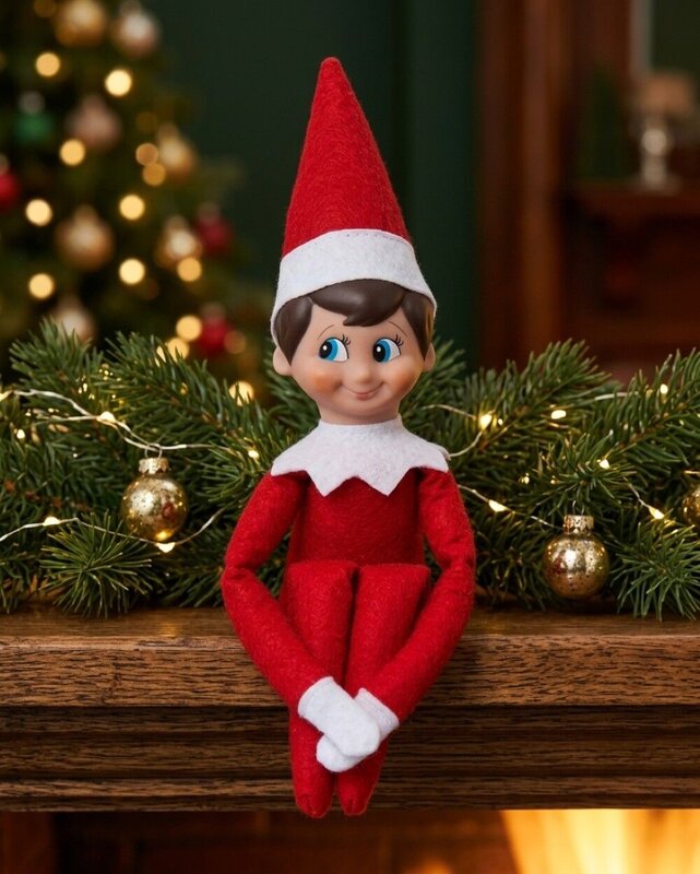 Official Elf On The Shelf: A Christmas Tradition | Boy Scout Elf & Book Set — image 4