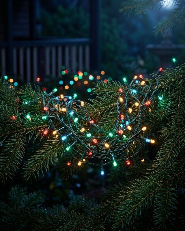 1000 Multi Serene Colour LED String Fairy Lights 8 Function With Timer | 50m — image 4