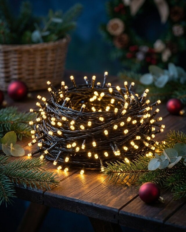 300 Warm White LED WiFi Smart App String Fairy Lights 8 Function | 15m — image 2
