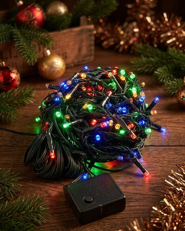 300 Multi Colour LED String Fairy Lights 8 Function | 15m — image 2
