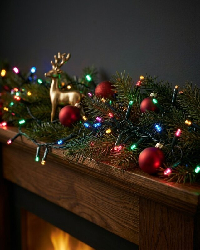 300 Multi Colour LED String Fairy Lights 8 Function With Timer | 15m — image 2