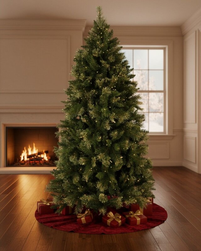 2.3m Rocky Mountain Evergreen Christmas Tree | 1694 Tips & Hinged Branches — image 4