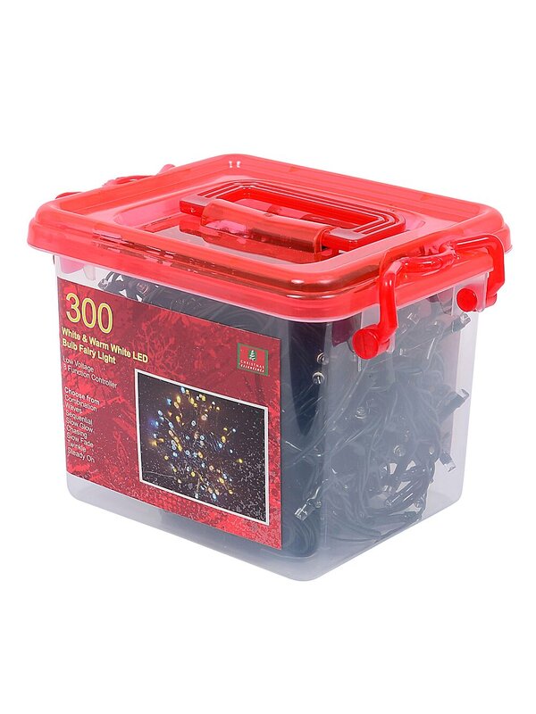 300 Warm & Cool White LED 15m String Fairy Light — image 5