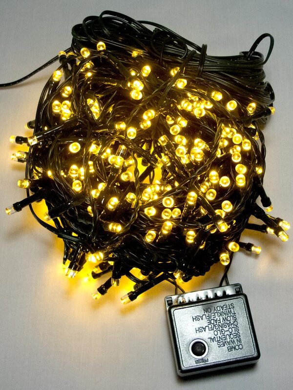 300 Warm White LED 15m String Fairy Light — image 3