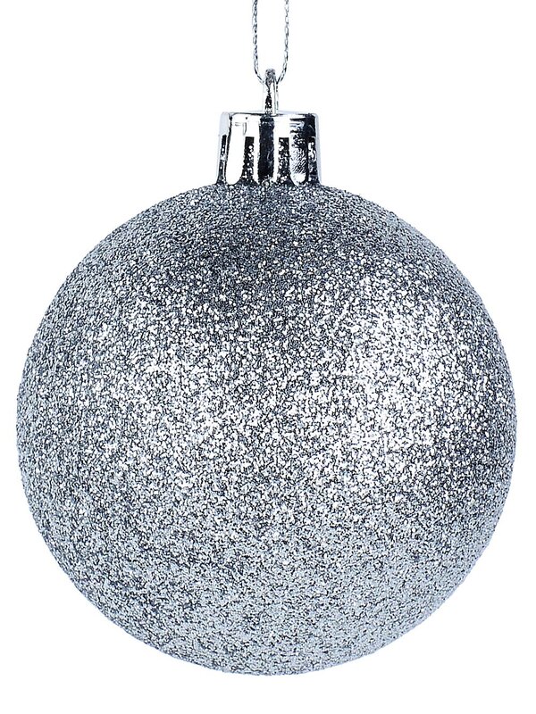 35x Timeless Silver Mixed Essential Baubles | 60mm — image 7