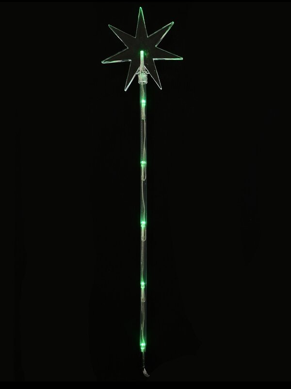 4x Solar LED North Star Path Lights - Multi Colour Garden Stakes | 48cm — image 4