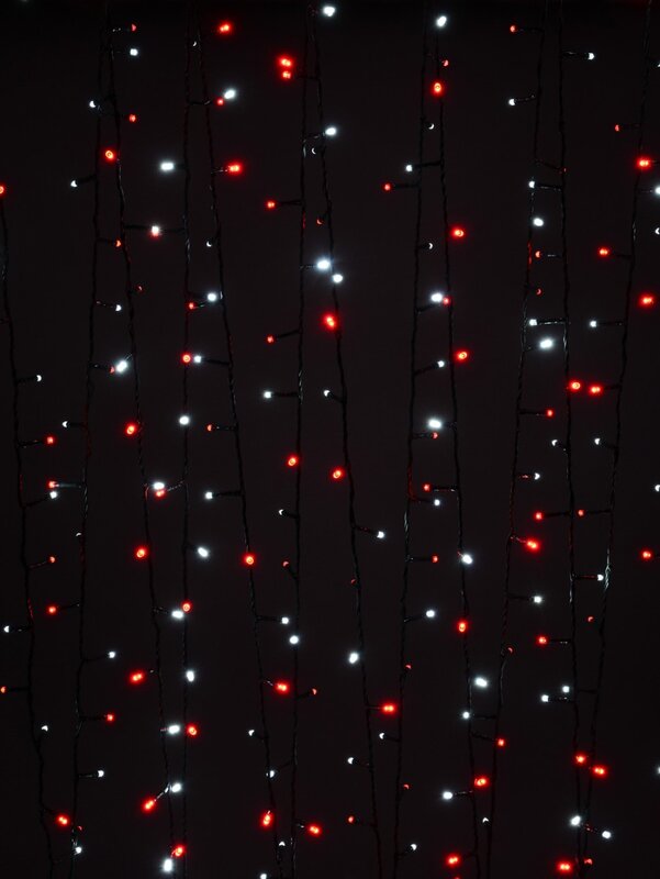 500 Red & Cool White LED 25m String Fairy Light — image 3