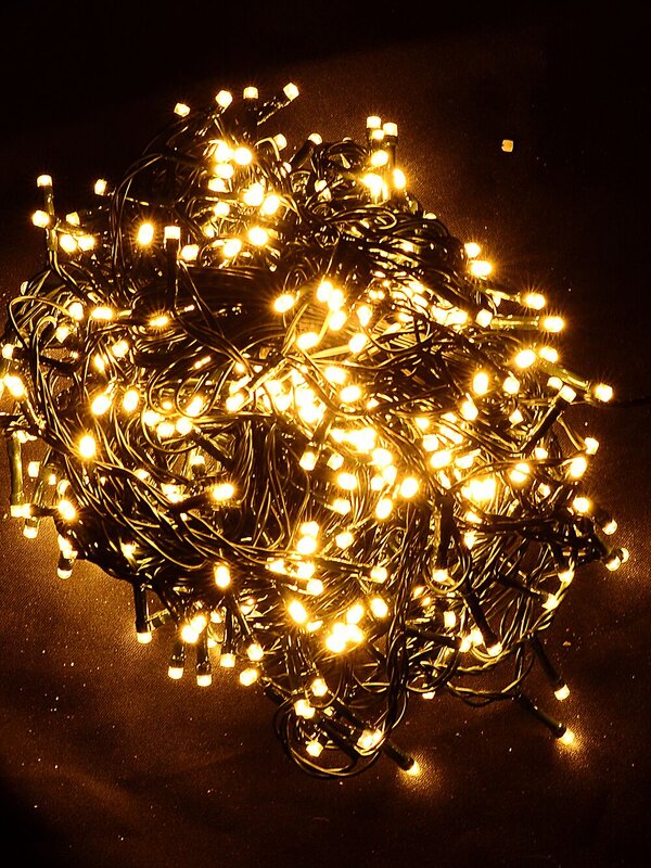 500 Warm White LED String Fairy Lights 8-Function With Timer | 25m — image 3