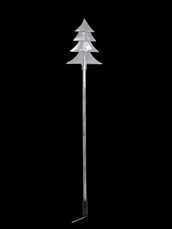 6 Green LED Tree Solar Stake Light - 66cm — image 4