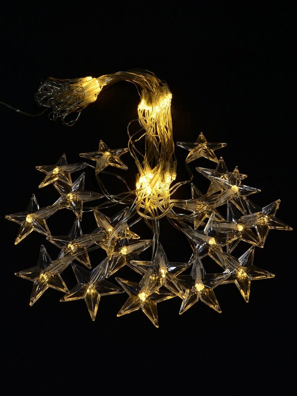 80 Warm White LED Star Icicle Net Light - up to 1.6m — image 4