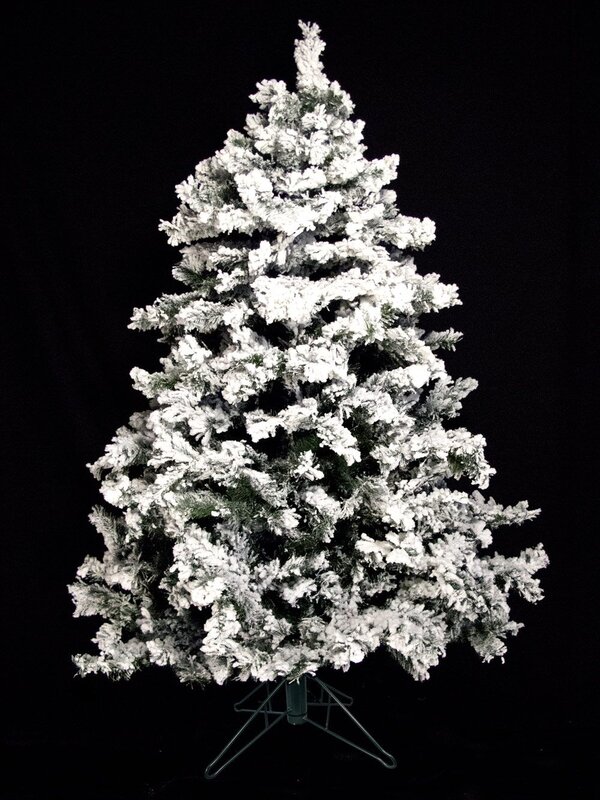 Antarctic Pine Heavily Flocked White Snow Christmas Tree with 745 Tips - 1.8m — image 2