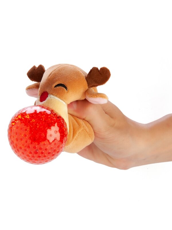 Assorted Christmas Plush Ball Jellies | Squeeze & Squish Festive Toys — image 3