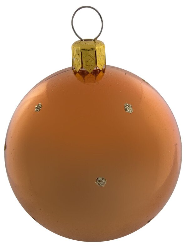 Chocolate & Copper Baubles In Assorted Styles - 9 x 60mm — image 3