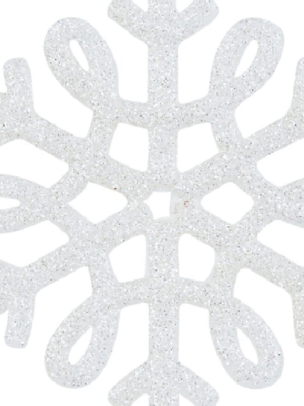 Dynamic Iridescent Frost Giant Snowflake Ornament | 30cm — image 3